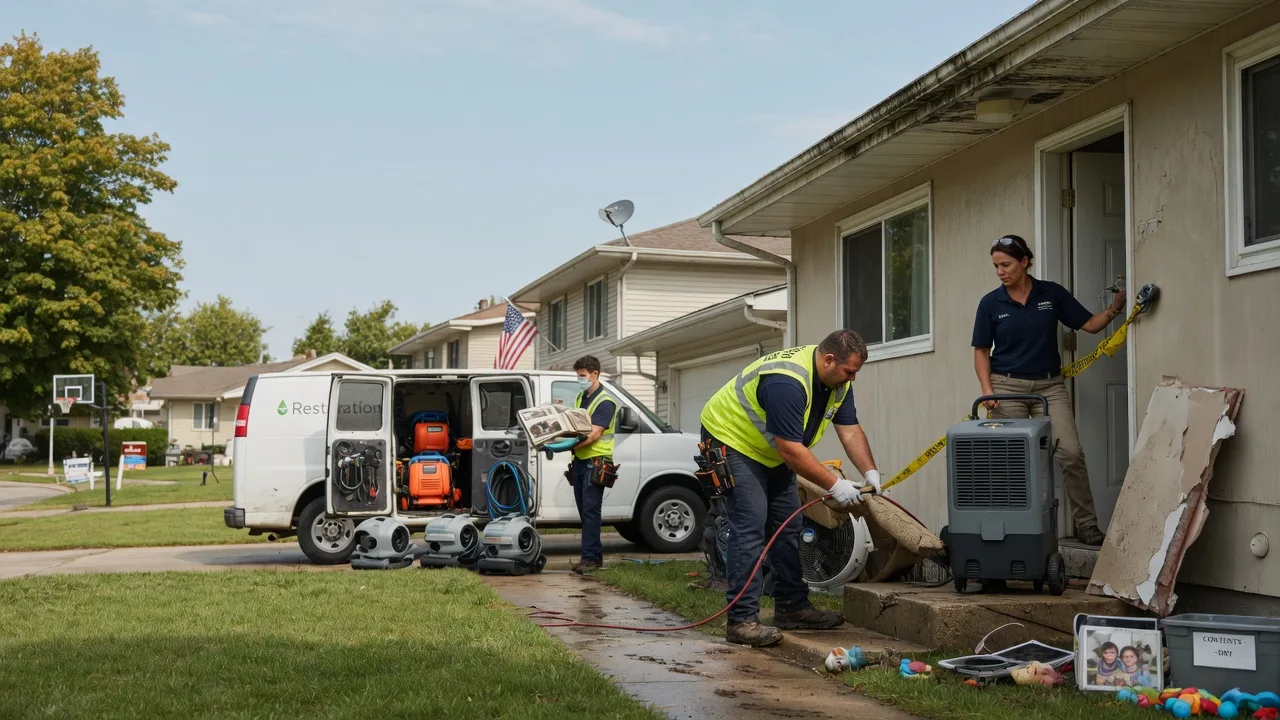 Water Damage Restoration in Brethren, MI near me